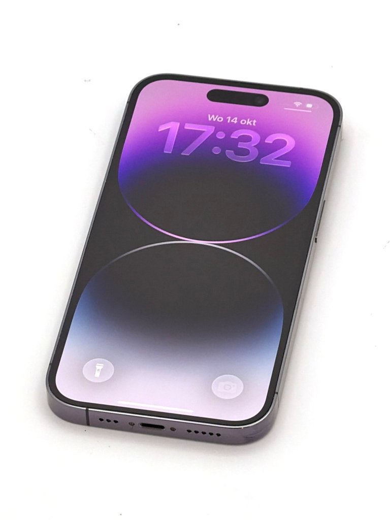 Prachtige iPhone 14 Pro Purple 128GB, 100% batterijconditie!, Apple, ., Paars, Ophalen of Verzenden