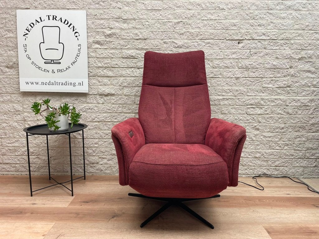 Gracia relaxfauteuil relax stoel fauteuil draaibaar, N, N, Ophalen of Verzenden, Zo goed als nieuw