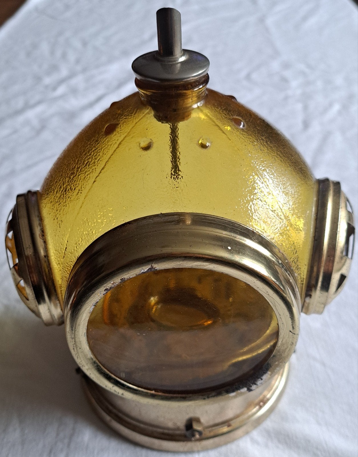 Vintage Duikerhelm Muziekdoos / Karaf - Apex Japan, Antiek en Kunst, Ophalen of Verzenden