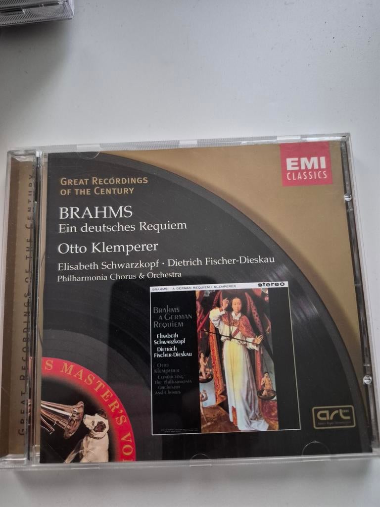 Brahms: Ein deutsches Requiem - Klemperer CD, Cd's en Dvd's, Cd's | Klassiek, Ophalen of Verzenden