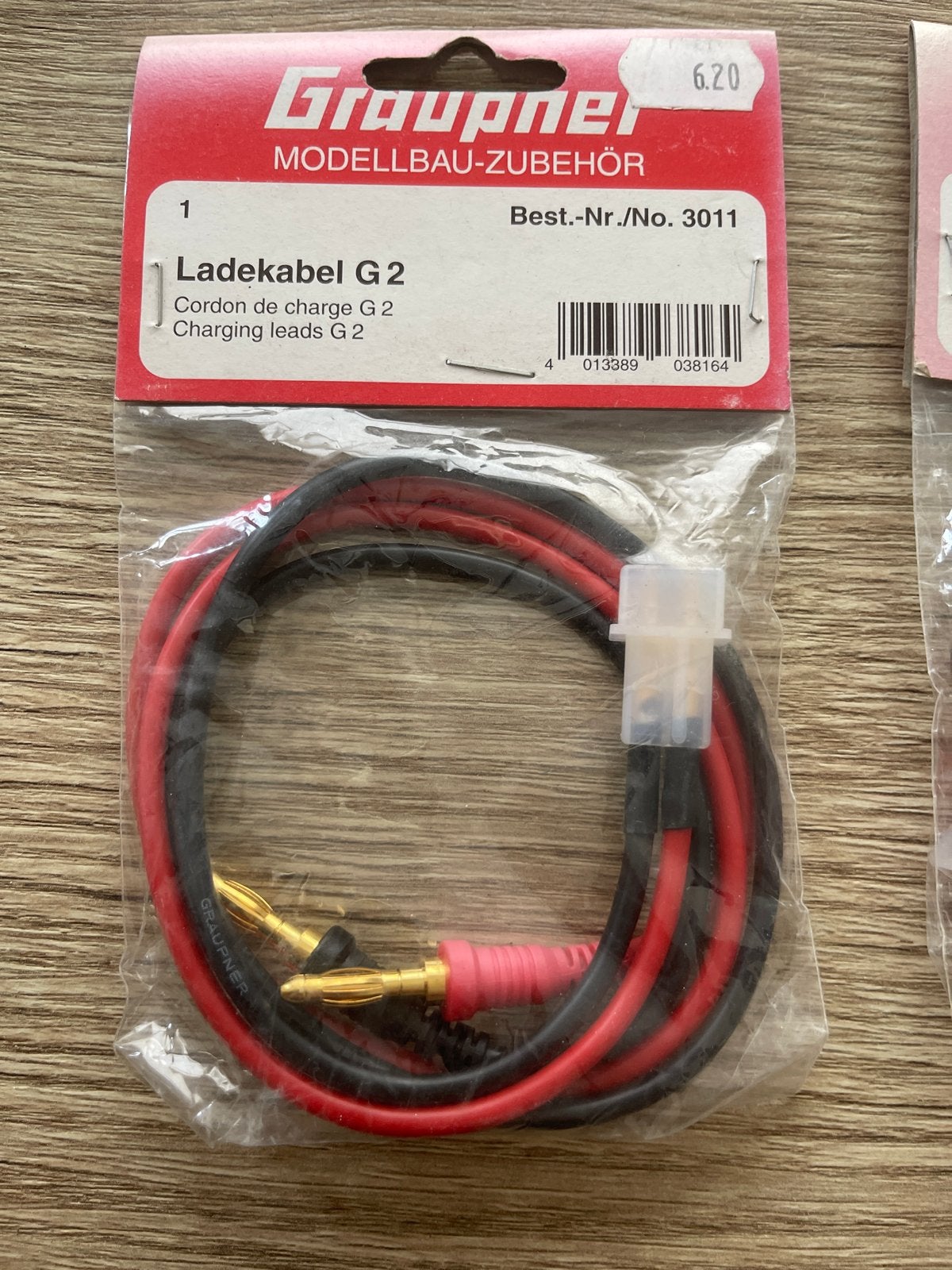 Graupner Ladekabel G2 - Best.Nr. 3011, Ophalen of Verzenden, Nieuw