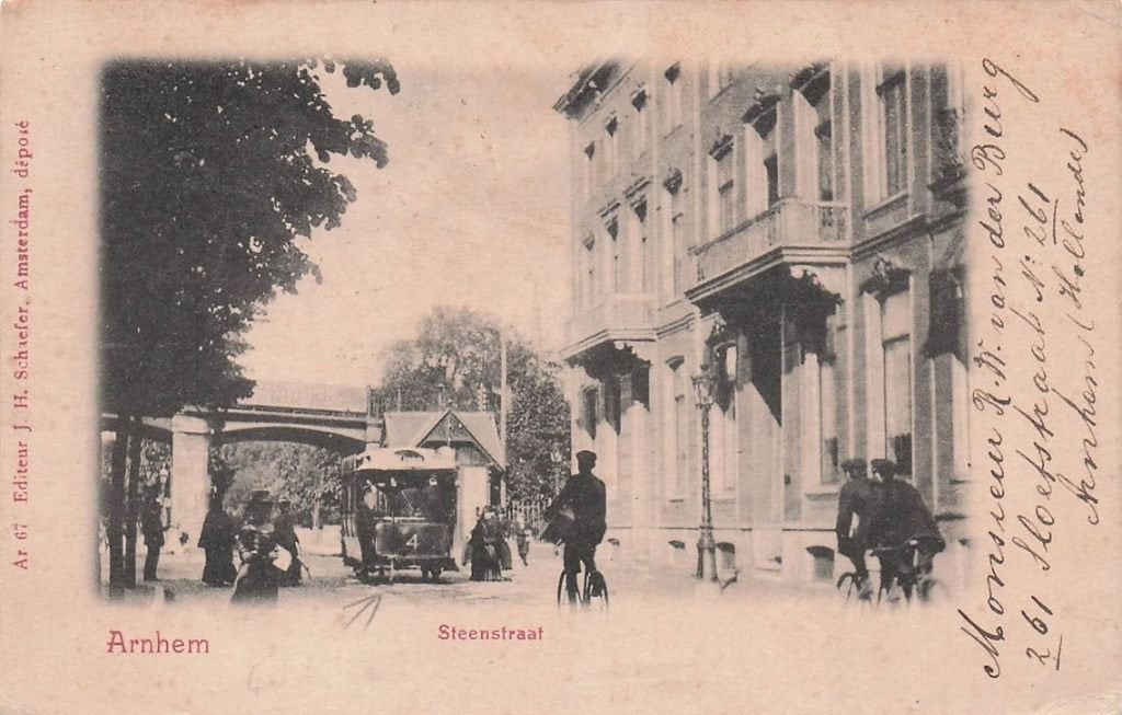 703-136-017 Steenstraat Arnhem, Ophalen of Verzenden, Voor 1920, Gelderland