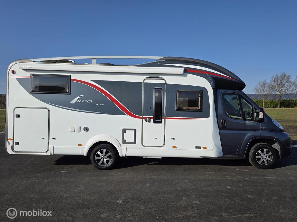 Bürstner ixeo IT 726 Enkele bedden, Hefbed ☆Euro 5, Solar, Caravans en Kamperen, Campers, Schotel, Luifel, 7 tot 8 meter, Bedrijf
