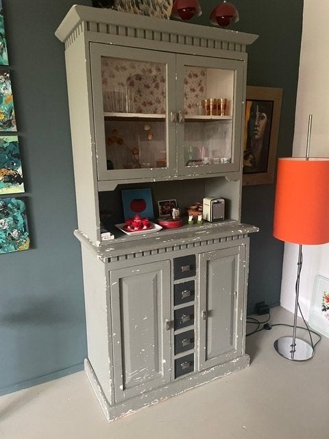 Vintage buffetkast, Huis en Inrichting, Kasten | Buffetkasten, Ophalen, Gebruikt, Vintage, 50 tot 100 cm