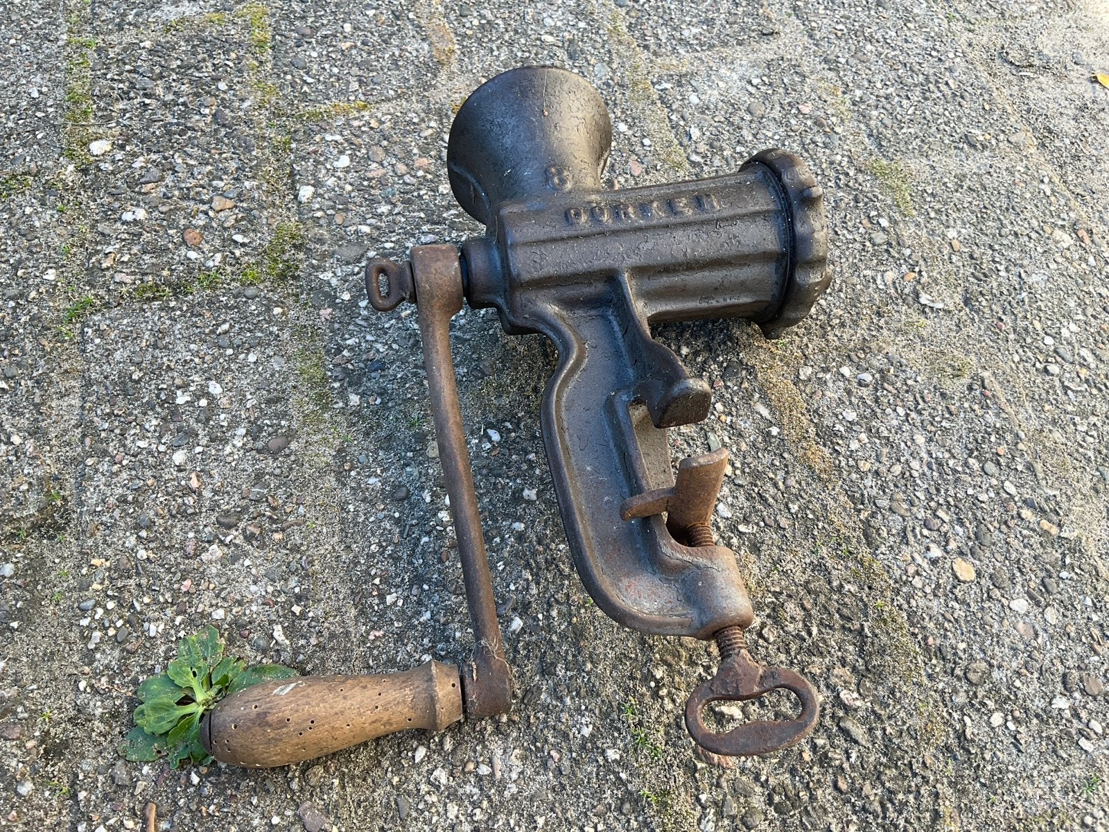Antieke GÖRKEN Gehaktmolen - Robuust en Functioneel, Ophalen of Verzenden