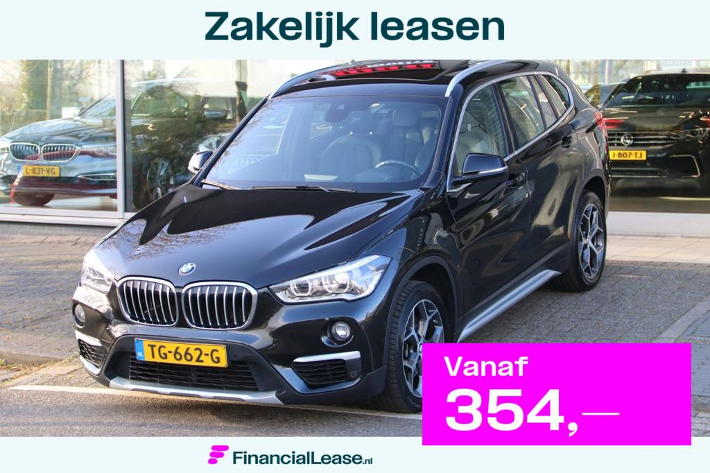 BMW X1 SDrive20i High Executive PANO-DAK DEALER OND NL AUTO!, Auto's, BMW, Bedrijf, Lease, Financial lease, X1, ABS, Airbags, Airconditioning