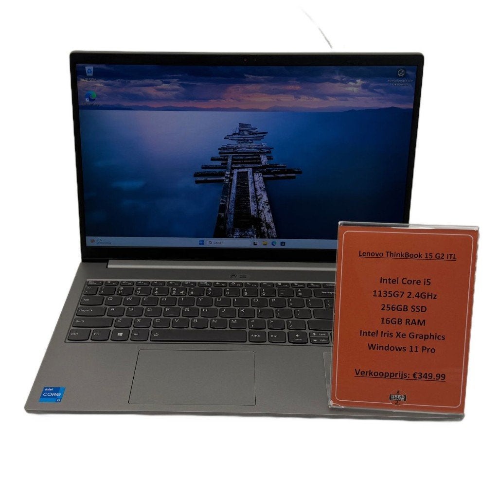 Lenovo ThinkBook 15 G2 ITL Laptop | i5-1135G7 16GB RAM 256GB, Computers en Software, Windows Laptops, 256 GB, 2 tot 3 Ghz, Dordrecht@usedproducts.nl