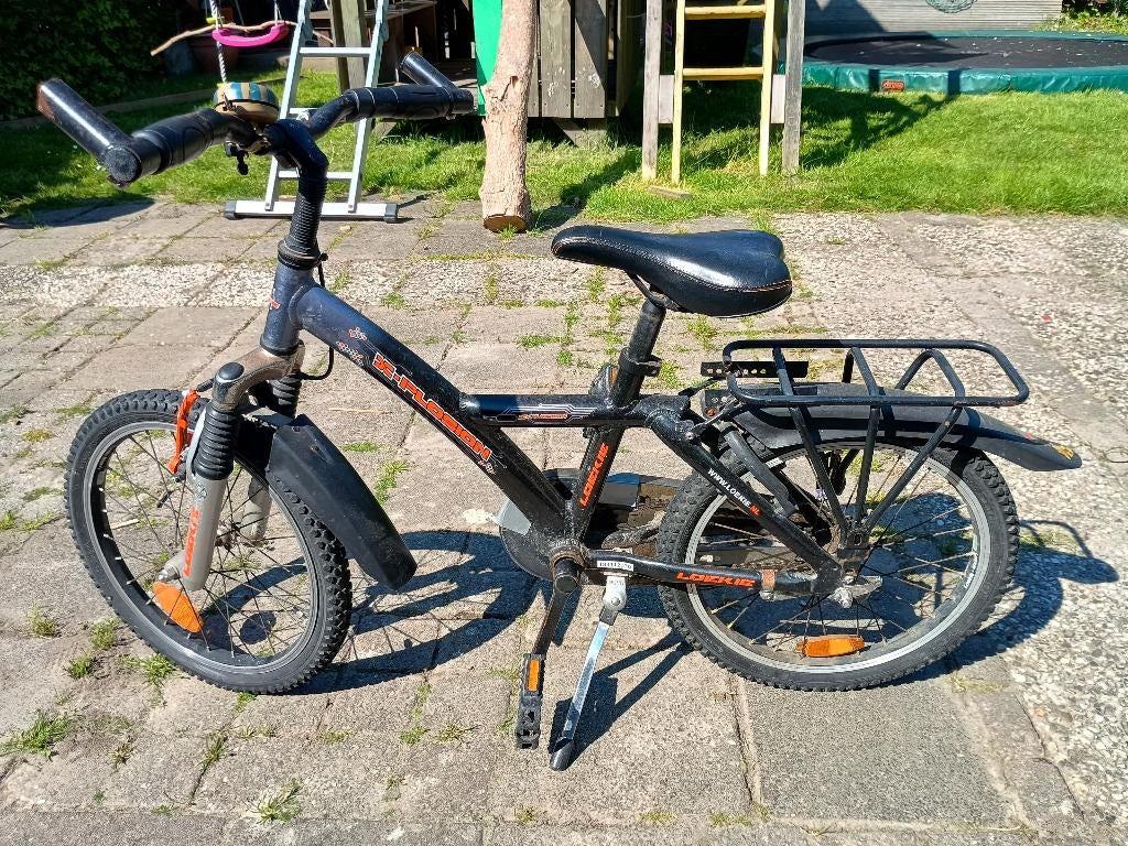 Kinderfiets 18 inch fiets jongensfiets loekie, Fietsen en Brommers, Fietsen | Kinderfietsjes, Ophalen, Gebruikt, 16 tot 20 inch