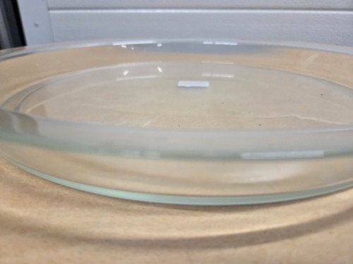 schaal glas rond decoratie, Ophalen of Verzenden, 'T Olde Gre-j, Info@toldegrej.nl, Endepoelstraat 20f Didam