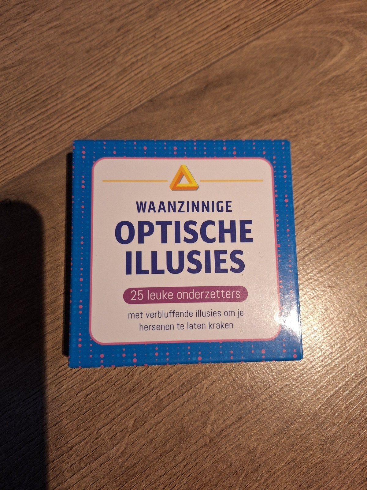 Waanzinnige Optische Illusies - 25 Leuke Onderzetters, Ophalen of Verzenden, Nieuw