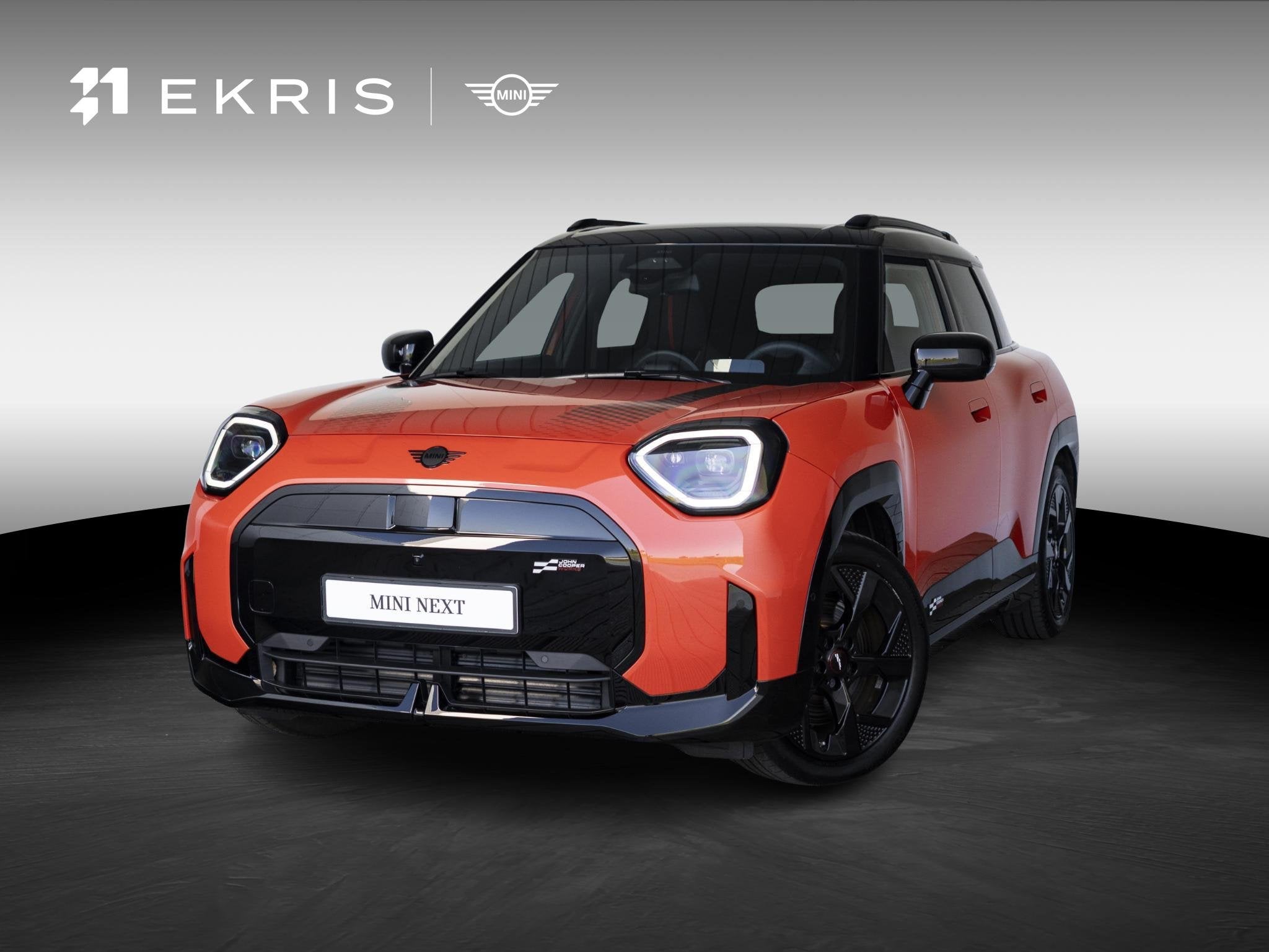 MINI Aceman E John Cooper Works XL-pakket + Trekhaak + Elekt, Gebruikt, Met garantie (alle), Leder en Stof, Origineel Nederlands