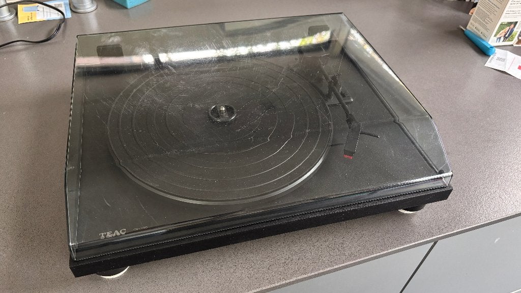 TEAC TN-100 platenspeler, Audio, Tv en Foto, Overige merken, Gebruikt, Ophalen of Verzenden, USB-aansluiting