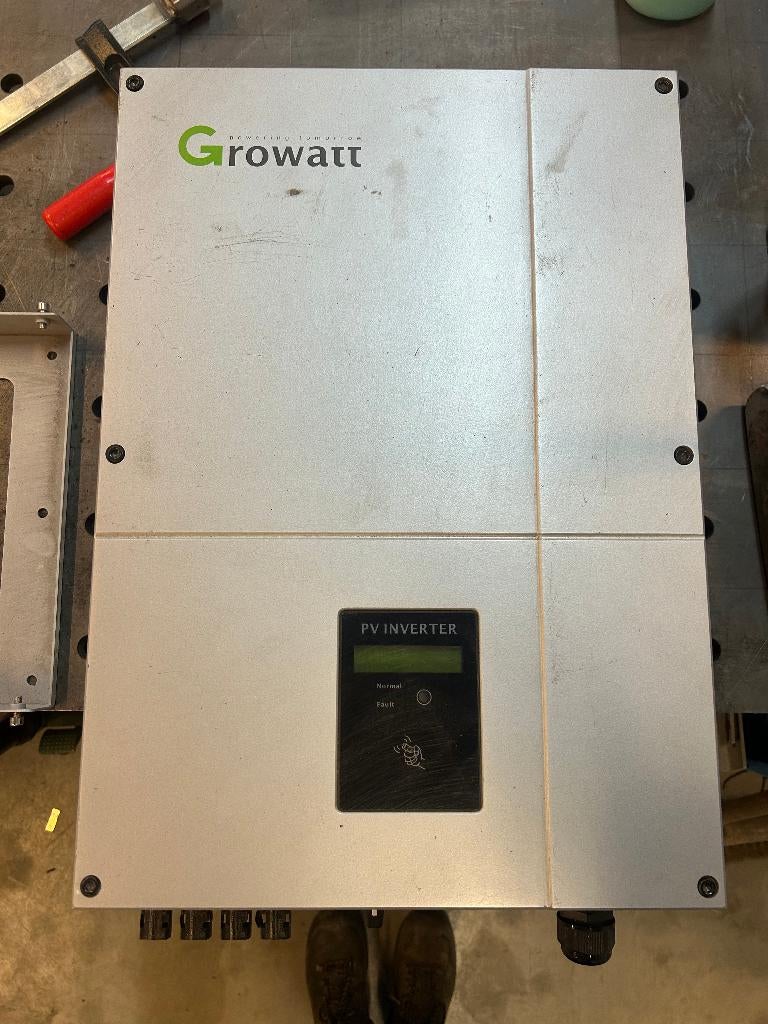 Growatt 4200MTL Zonnepanelen Omvormer – 4.2 kW, Ophalen, Gebruikt, Overige typen