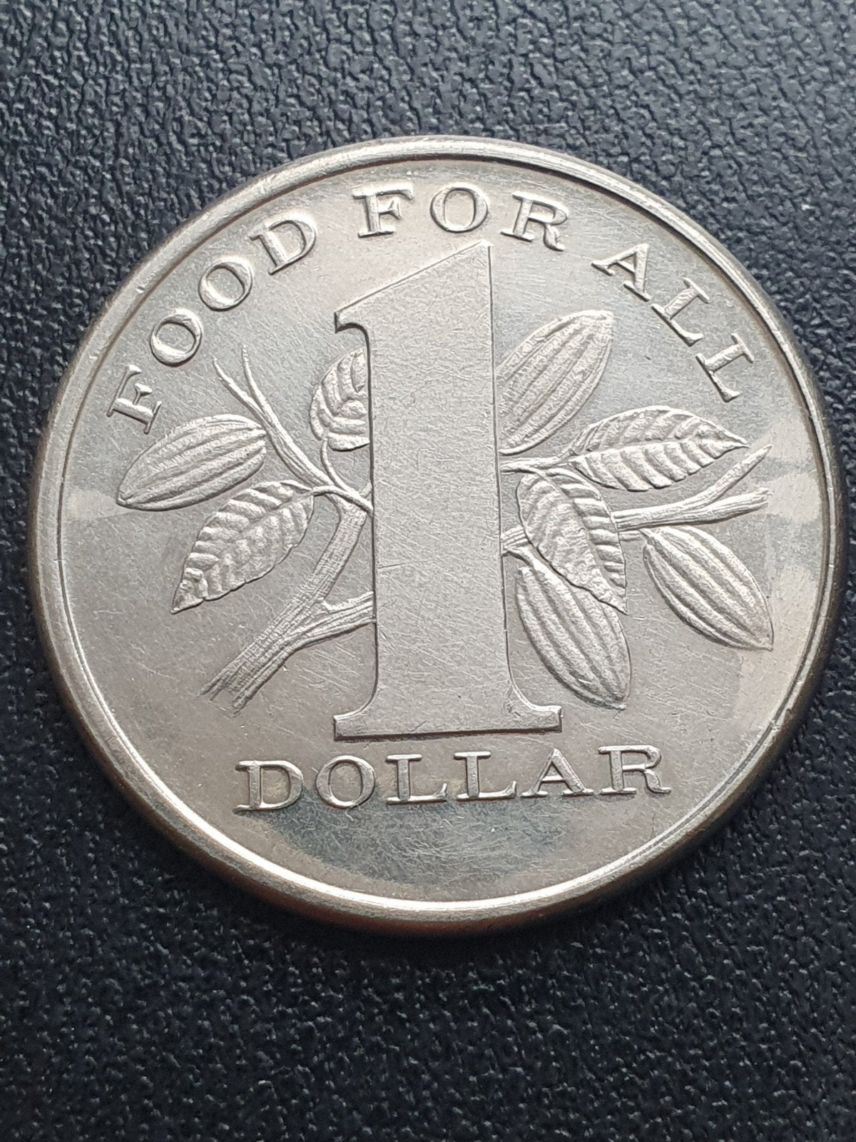 1 Dollar munt uit 1969 Trinidad en Tobago., Ophalen of Verzenden, Midden-Amerika, Losse munt