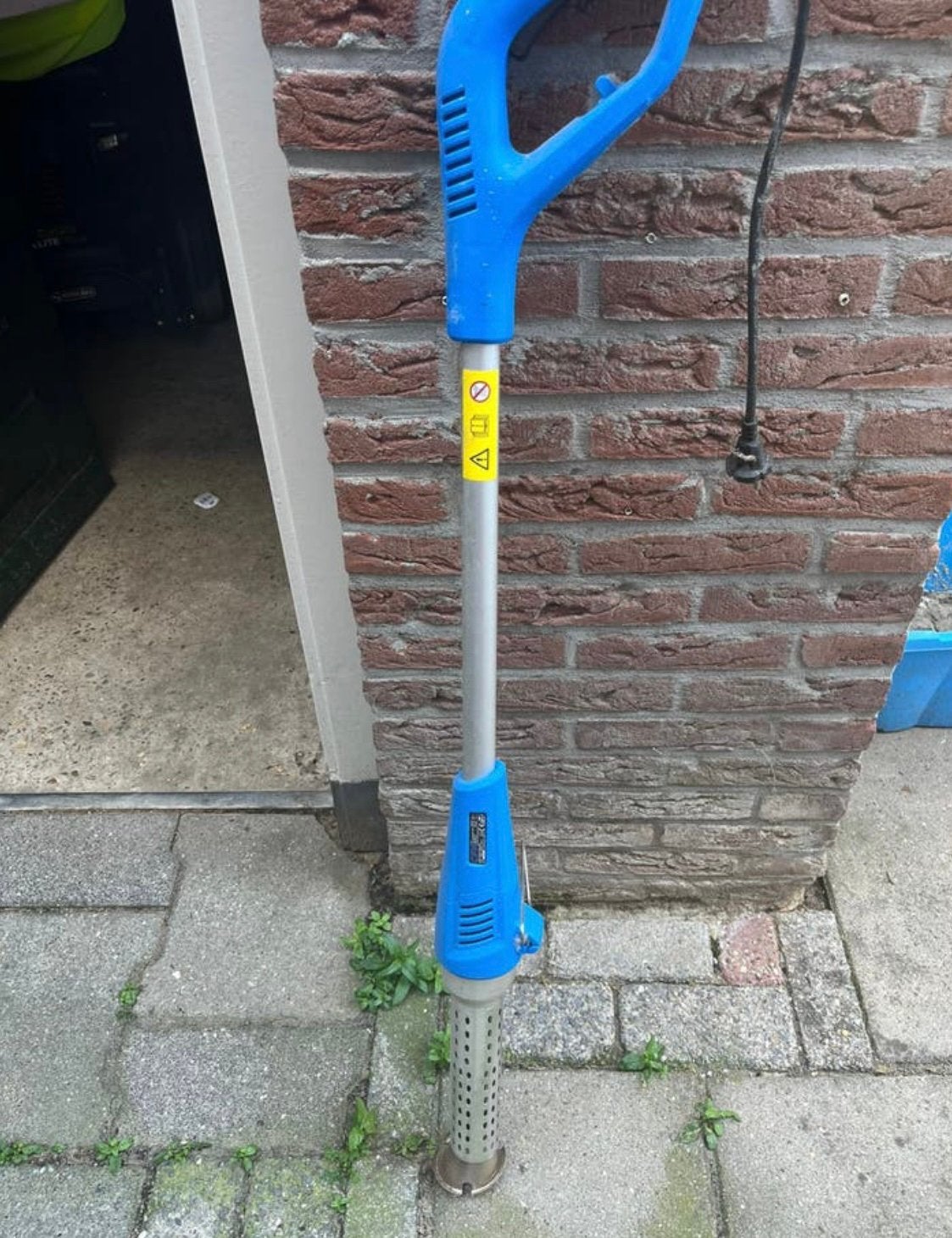 Onkruidverbrander, Ophalen, Zo goed als nieuw