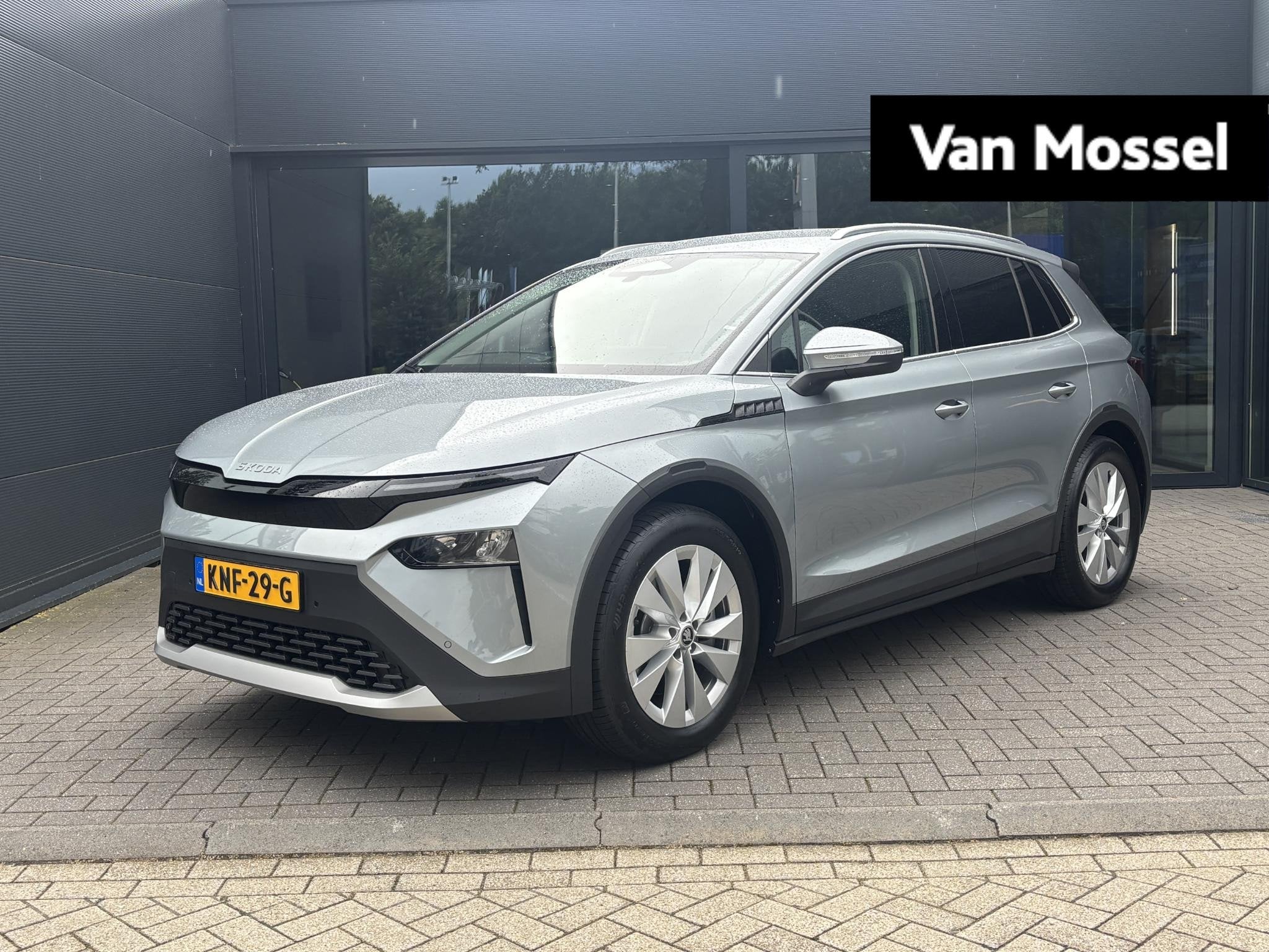 Skoda Elroq 60 Business Edition 190 PK | Automaat | LED Kopl, Auto's, Automaat, 12 maanden, Zwart, 190 pk