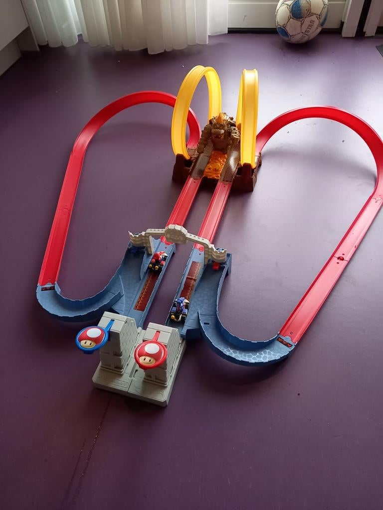 Mario Kart racebaan, Ophalen, Zo goed als nieuw, Handmatig, Overige merken