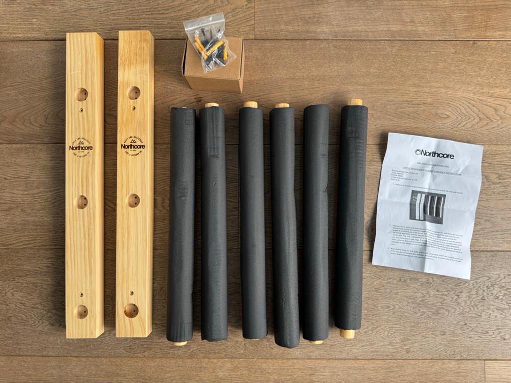 Northcore Houten Triple Board Rack - Nieuw in Doos, Ophalen, Nieuw, Overige typen
