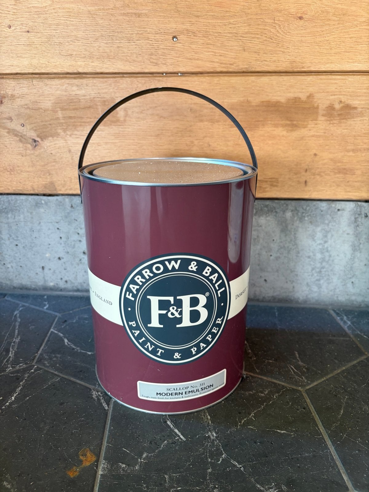 Farrow & Ball Scallop No. 271 Modern Emulsion Verf 5L, Ophalen, Paars, Nieuw, Verf