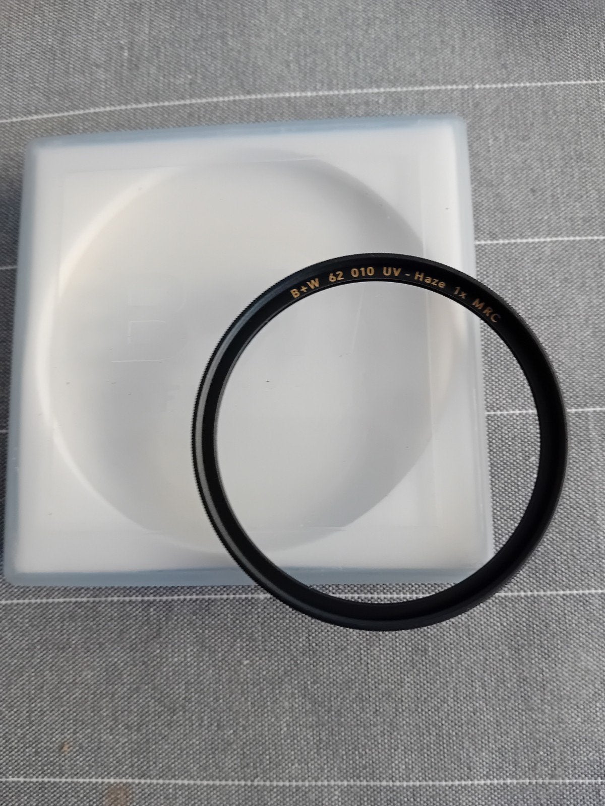 B&W 62 mm UV/010 filter  F-pro   In nieuw staat, 60 tot 70 mm, B+W, UV-filter, Ophalen of Verzenden