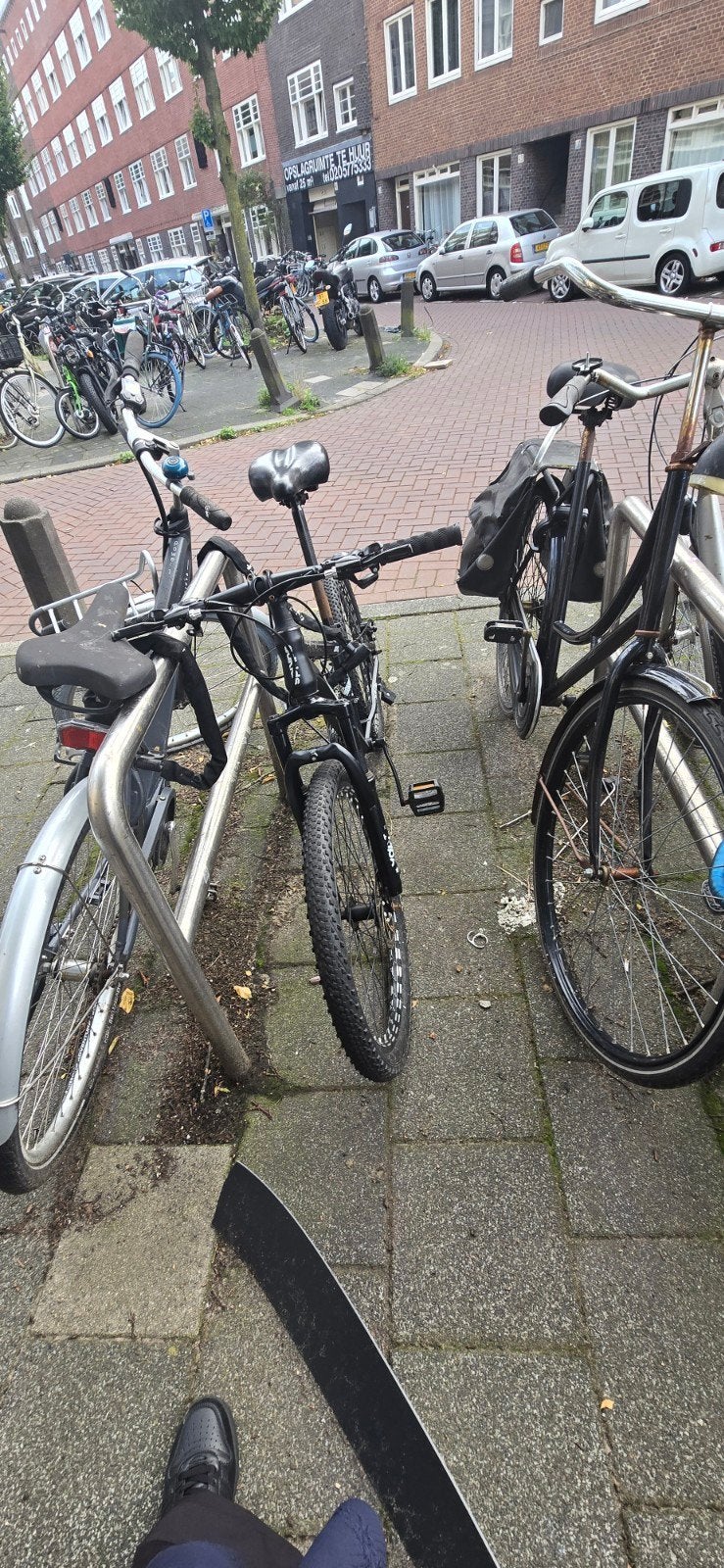 Aakias Mountainbike - Zwart, Zo goed als nieuw, Fietsen en Brommers, Ophalen, 24 inch of meer, Aluminium, Zo goed als nieuw