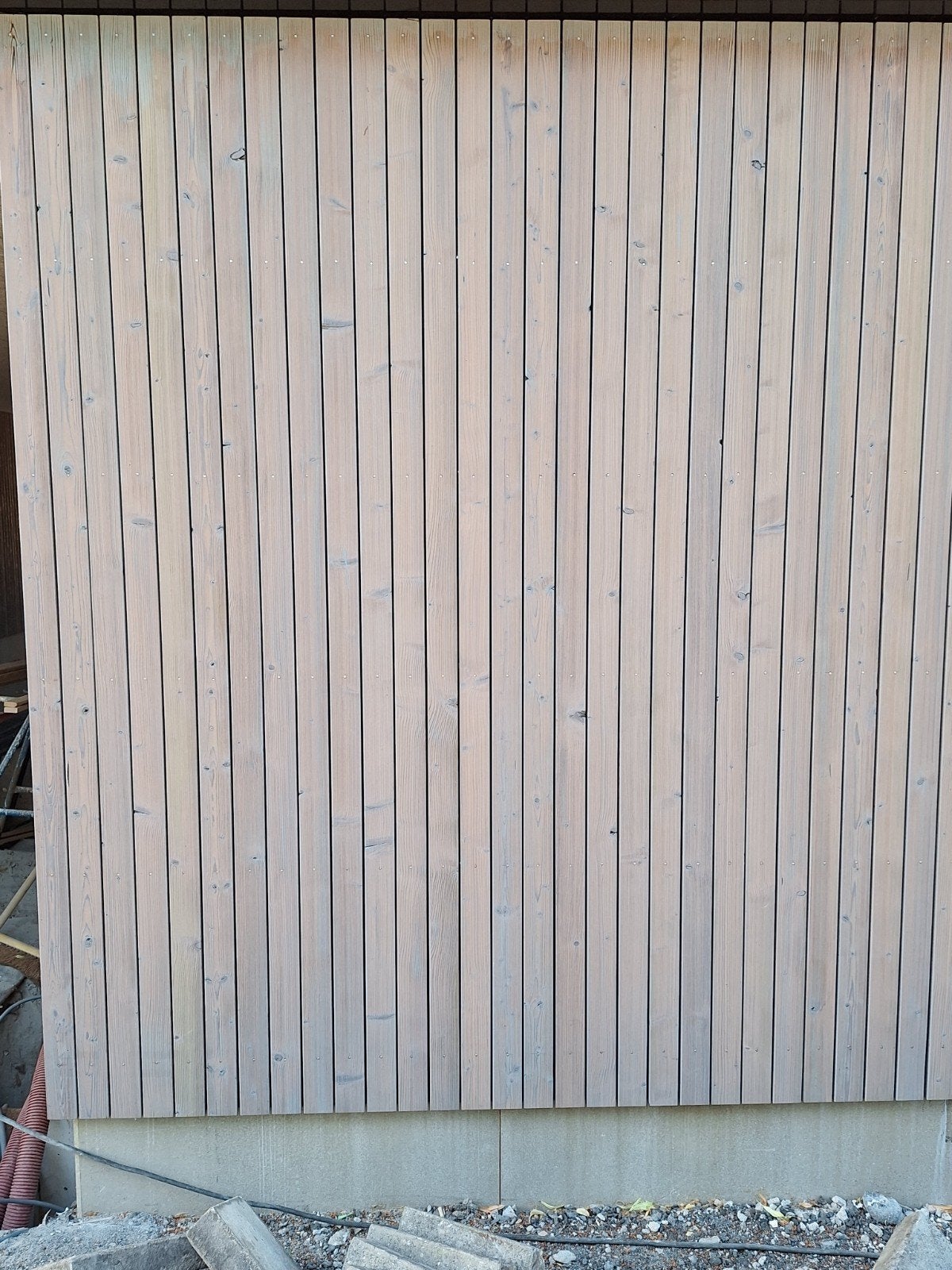 Gevelhout vuren noir nieuw, Doe-het-zelf en Verbouw, Hout en Planken, Ophalen