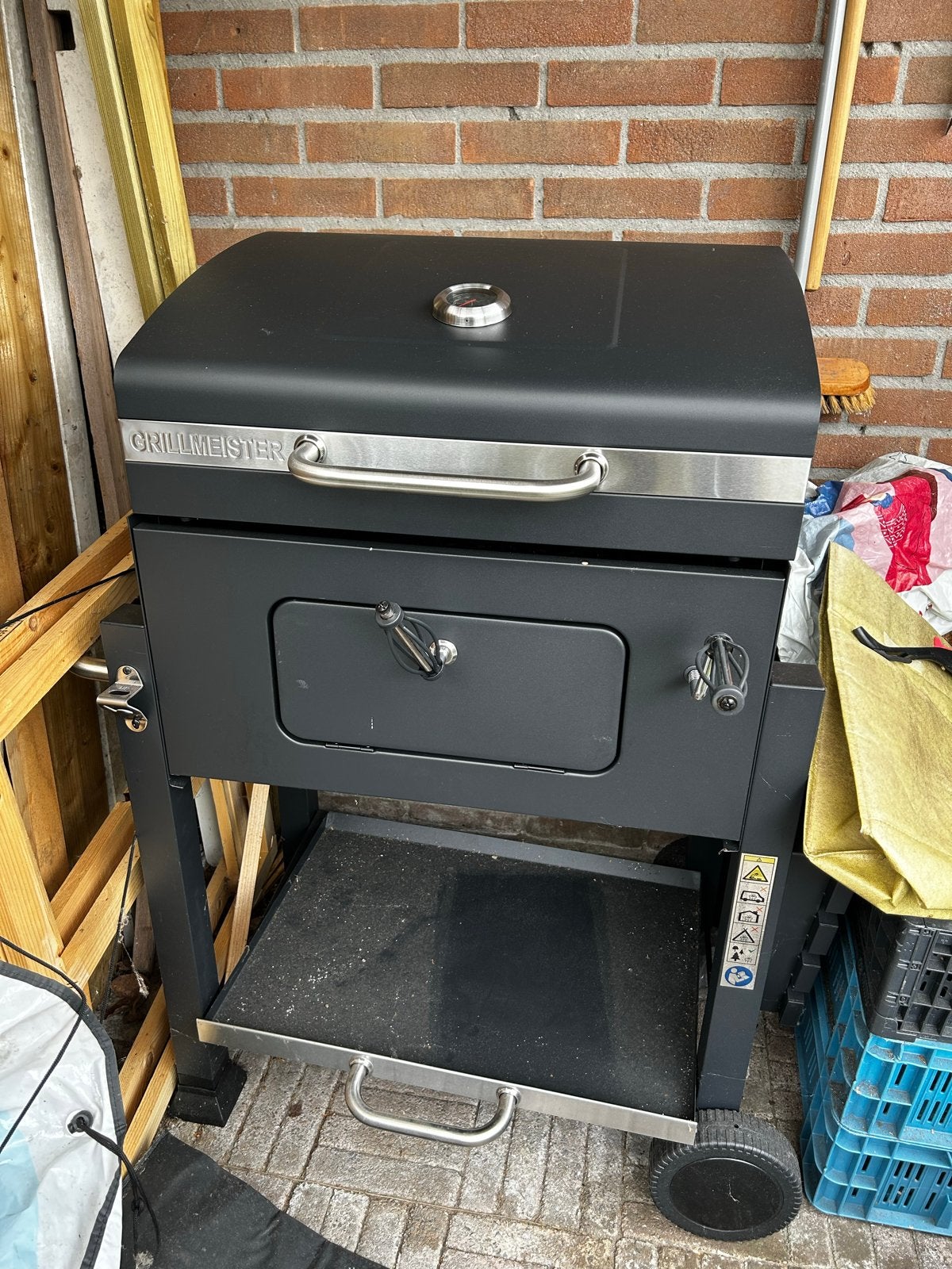 Grillmeister BBQ met thermometer Nieuw, Ophalen of Verzenden, Nieuw