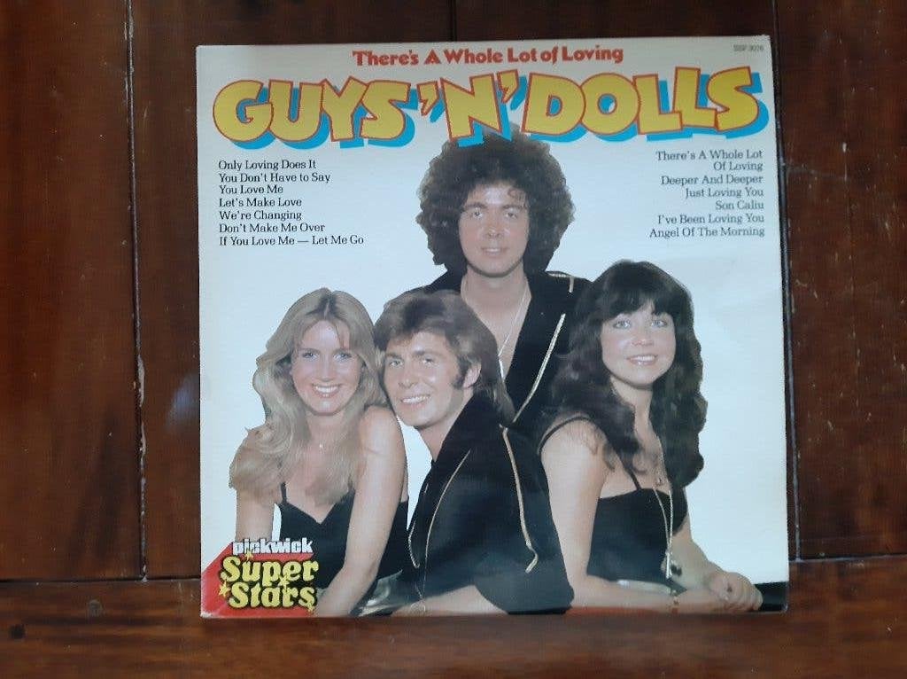 LP Guys and dolls / There's a whole lot of loving, LP, Gebruikt, Pop, Ophalen of Verzenden