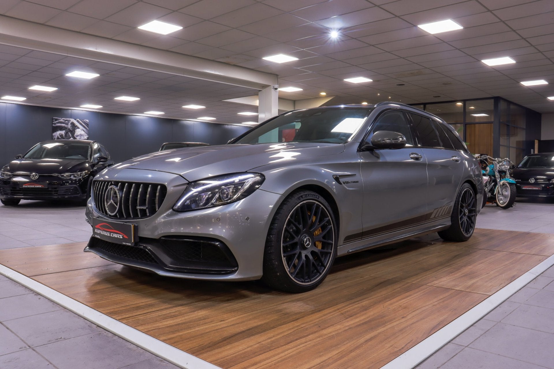 Mercedes-Benz C-klasse Estate AMG 63 S Edition 1 schaalstoel, Auto's, Automaat, Achterwielaandrijving, Gebruikt, Verwarmde buitenspiegels