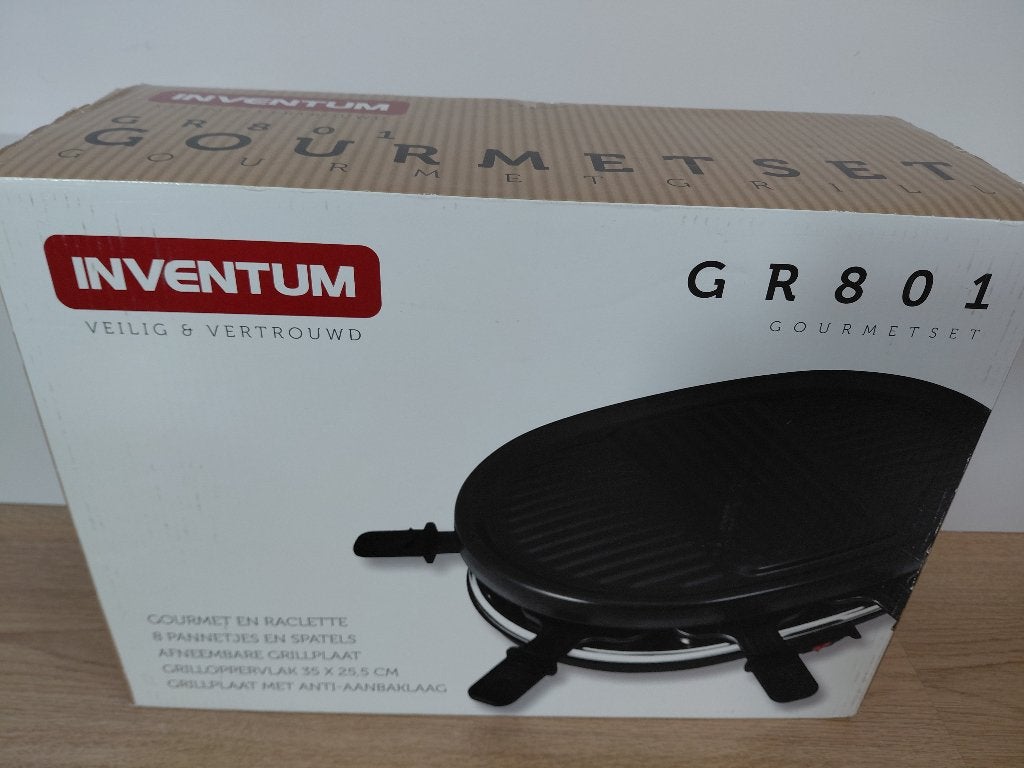 Gourmetstel 8 pers. NIEUW IN DOOS, Witgoed en Apparatuur, Ophalen, Nieuw, 8 personen of meer