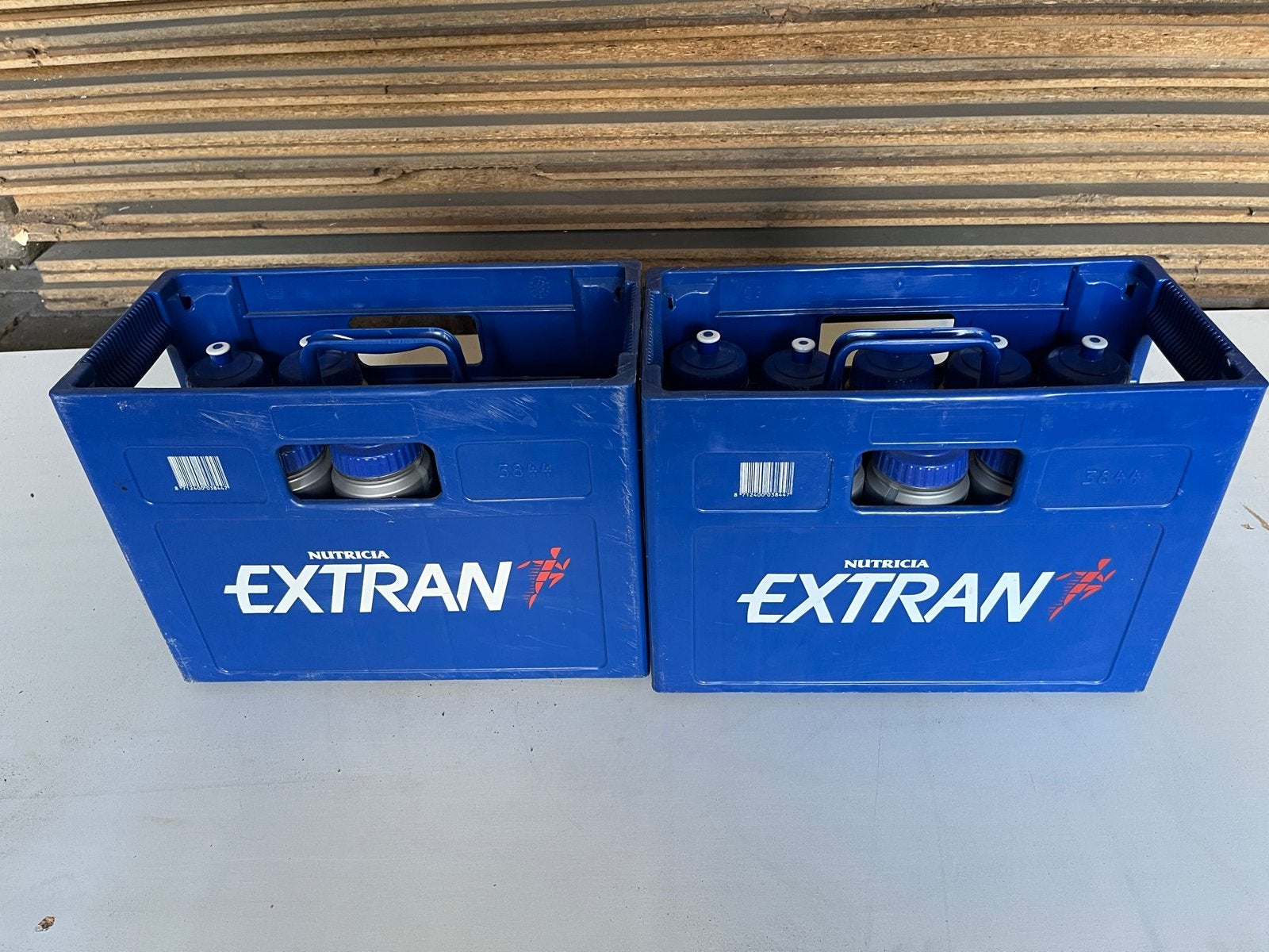 Extran drinkbidons in krat - Nooit gebruikt, Ophalen, Nieuw
