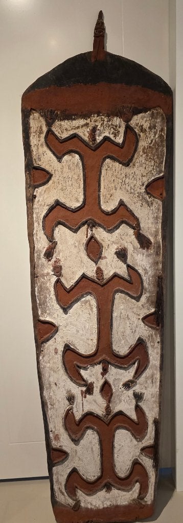 Asmat schild Hoogerbrugge, Ophalen