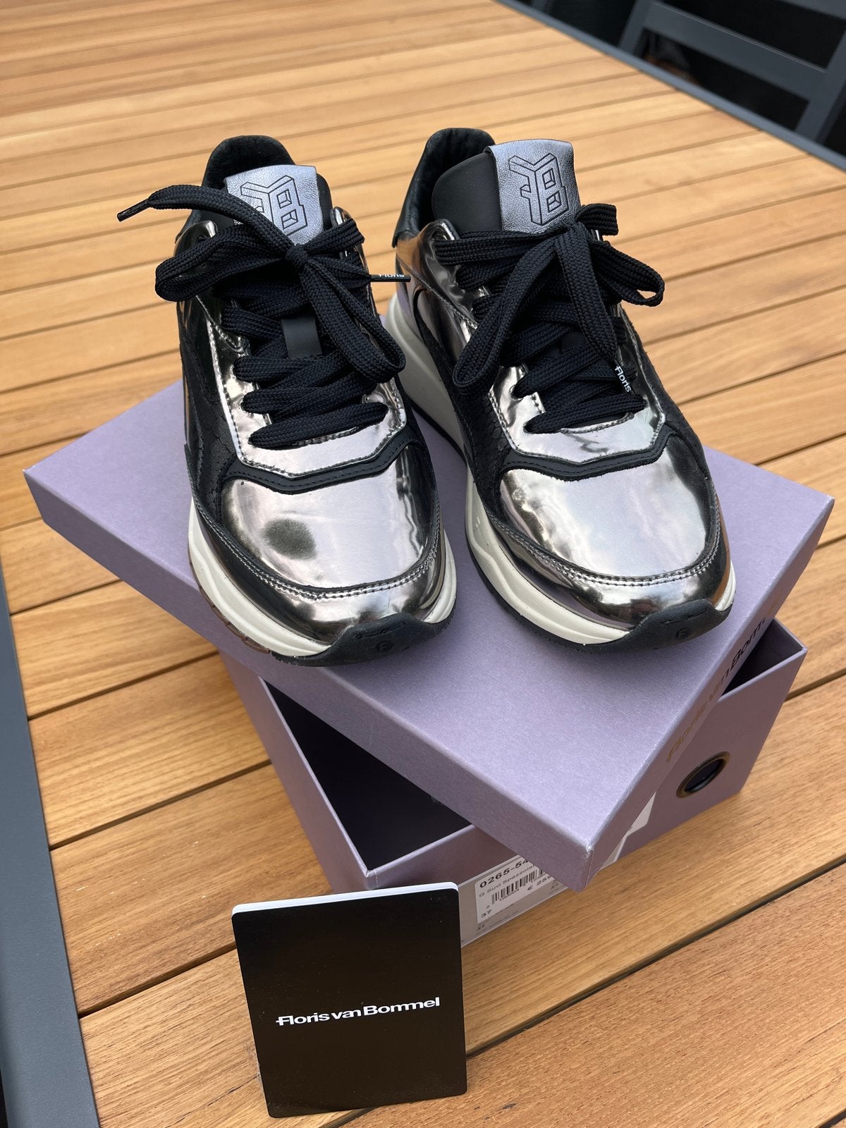 NIEUW! Sneakers Floris van Bommel Maat 37, Ophalen, Nieuw, Zwart, Sneakers of Gympen