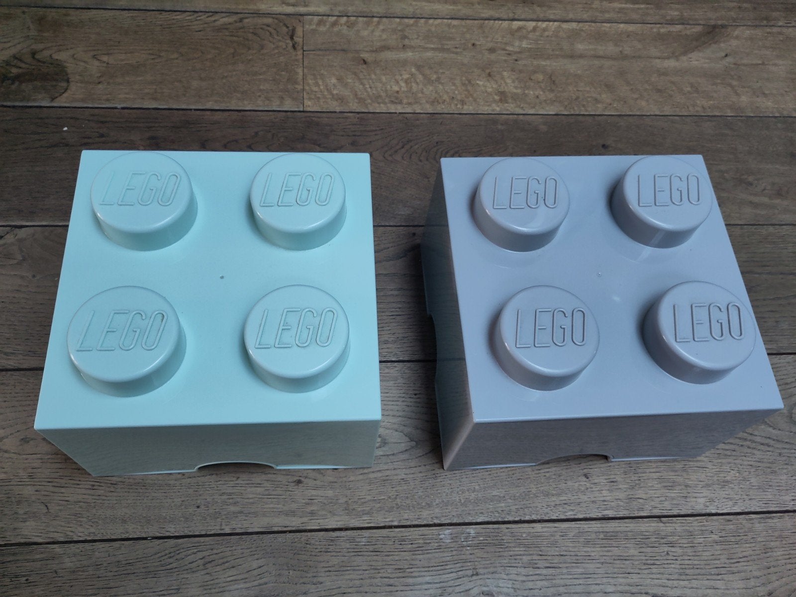 2 Lego opbergdozen - 25x25x19,5 cm, Ophalen of Verzenden, Zo goed als nieuw