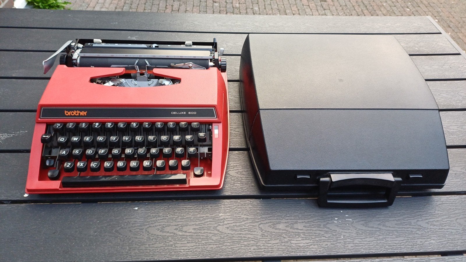 Brother Deluxe 600 typemachine. Bijna als nieuw, Ophalen, Gebruikt