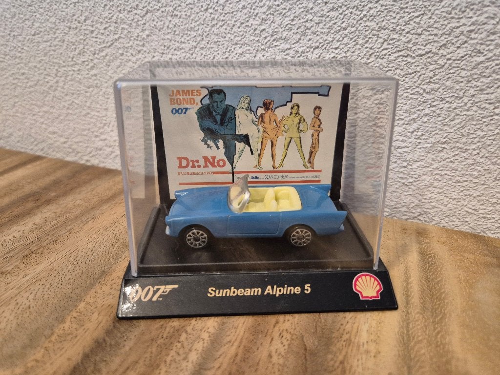 James Bond Shell Sunbeam Alpine 5, Hobby en Vrije tijd, Overige merken, Auto, Shell, Ophalen of Verzenden
