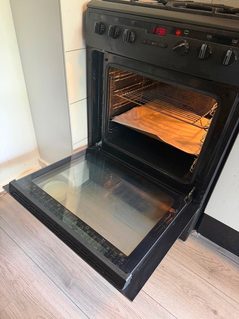 Gasfornuis + Oven €150, Ophalen, Gebruikt, 60 cm of meer, 4 kookzones
