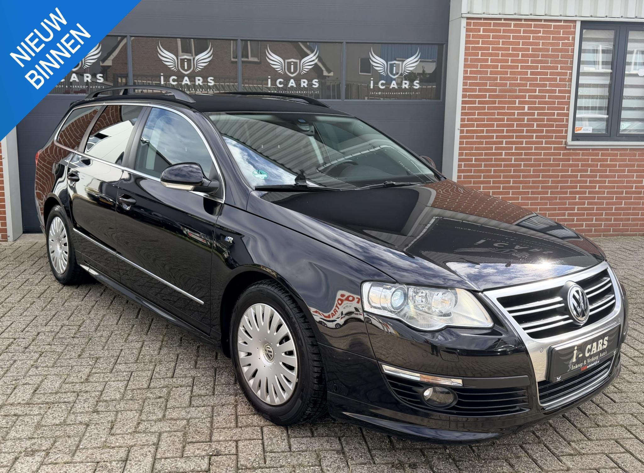 Volkswagen Passat Variant 2.0 TFSI R-LINE EDITION NAVI PDC, Auto's, Euro 5, Gebruikt, 4 cilinders, Zwart