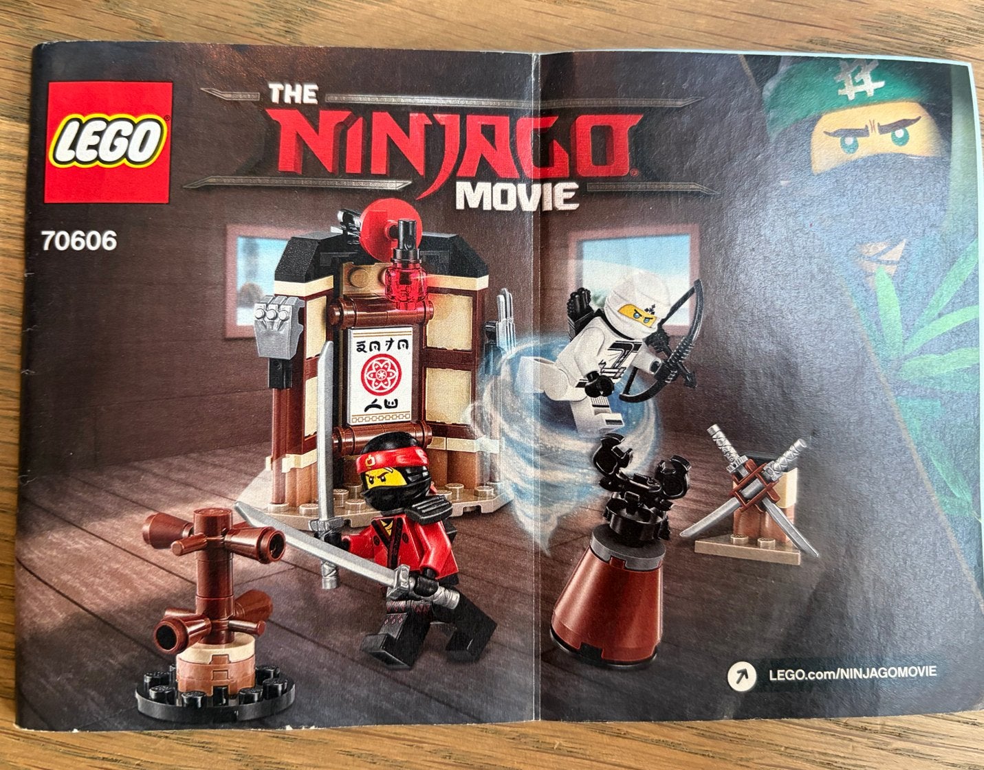 Lego Ninjago Movie 70606 Spinjitzu Training - Compleet, Gebruikt, Lego, Ophalen of Verzenden, Compleet