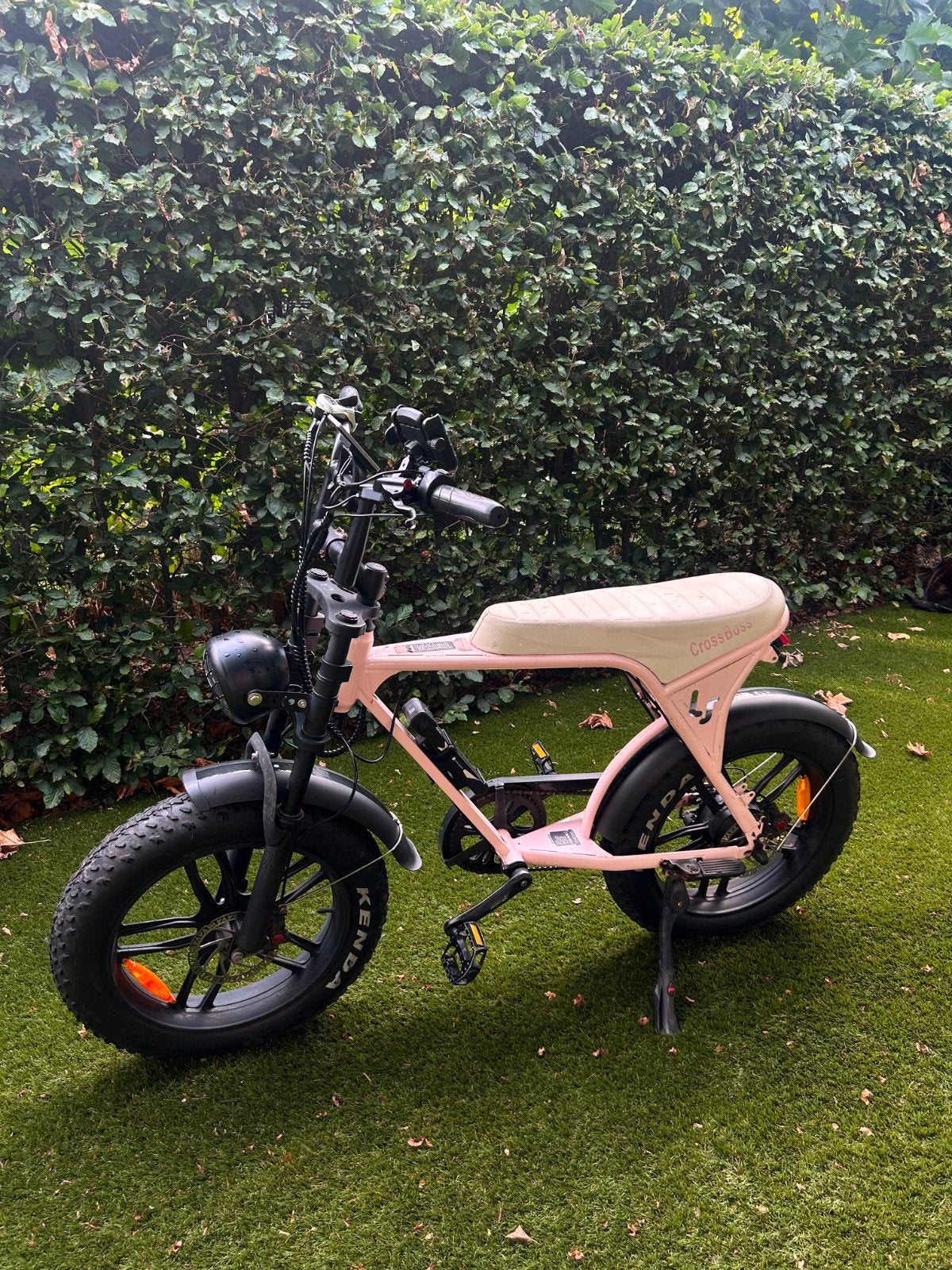 La Souris roze fatbike excl. accu, Gebruikt, 51 tot 55 cm, 50 km per accu of meer, Ophalen