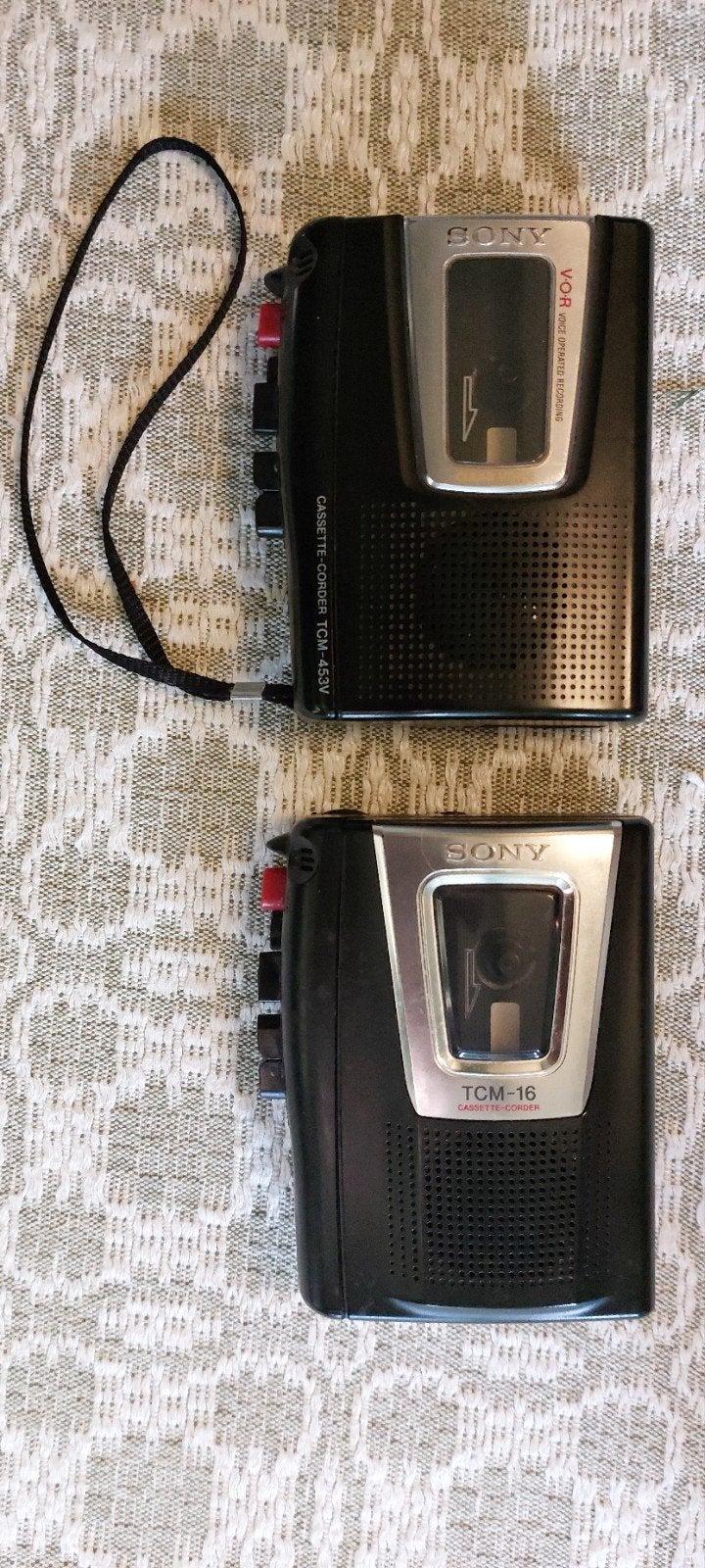 Twee defecte Sony Walkmans (TCM-16 en TCM-453V), Ophalen of Verzenden, Walkman