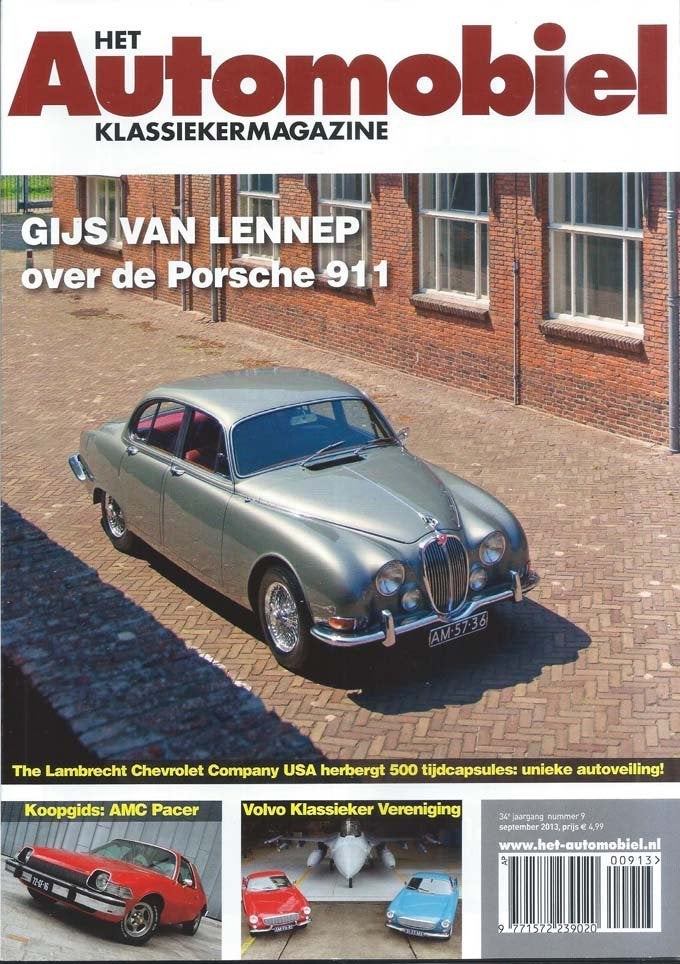 Automobiel 9 2013: Jaguar S-Type - AMC Pacer - Fiat Topolino, Ophalen of Verzenden, Gelezen, Algemeen