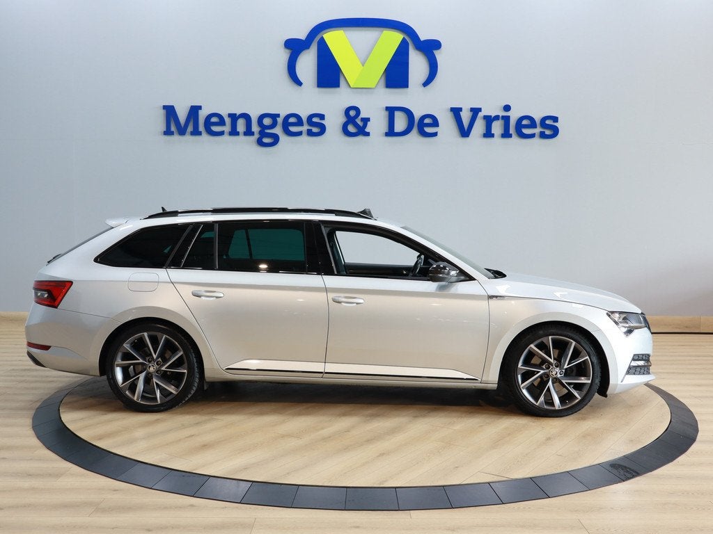 Skoda Superb Combi 1.5 TSI ACT Sportline Business Airco ECC, 12 maanden, 4 cilinders, Origineel Nederlands, 1600 kg