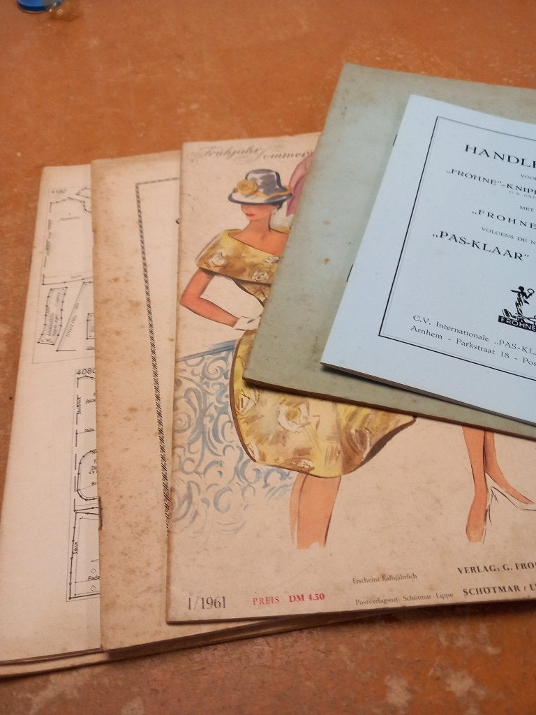 Frohne patroontekensysteem, Boeken, Ophalen of Verzenden, Gelezen, Mode algemeen, Frohne