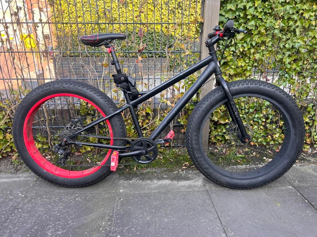 FAT MACHINE monster bike, fat tire beach bike, Ophalen, Staal