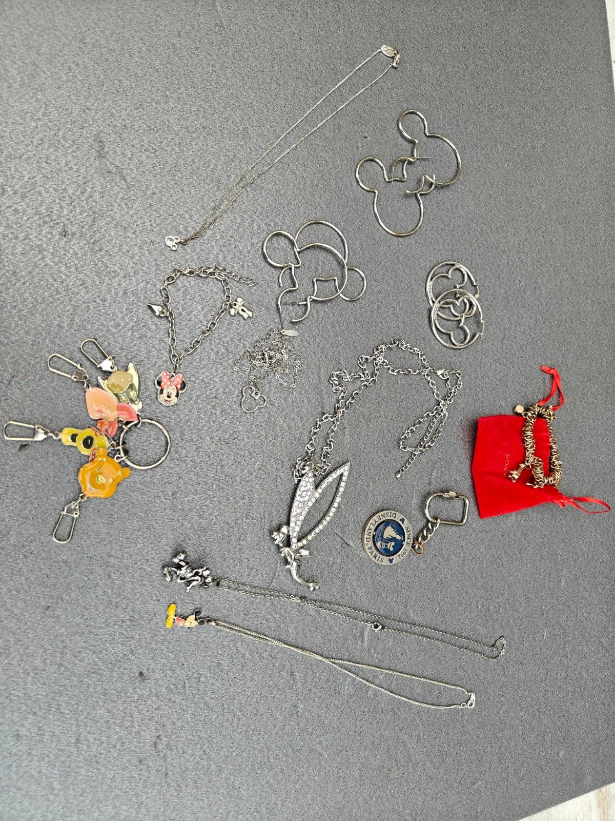 verzameling vintage Disney sieraden, Sieraden, Tassen en Uiterlijk, Ophalen of Verzenden, Overige materialen, Oorbellen