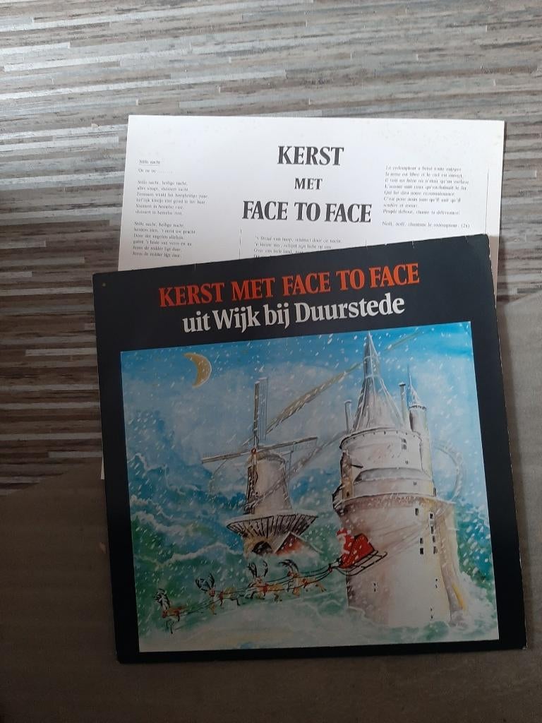 Wijk bij Duurstede. Gospelkoor FACE TO FACE vinyl LP 1987, Ophalen, Gelezen