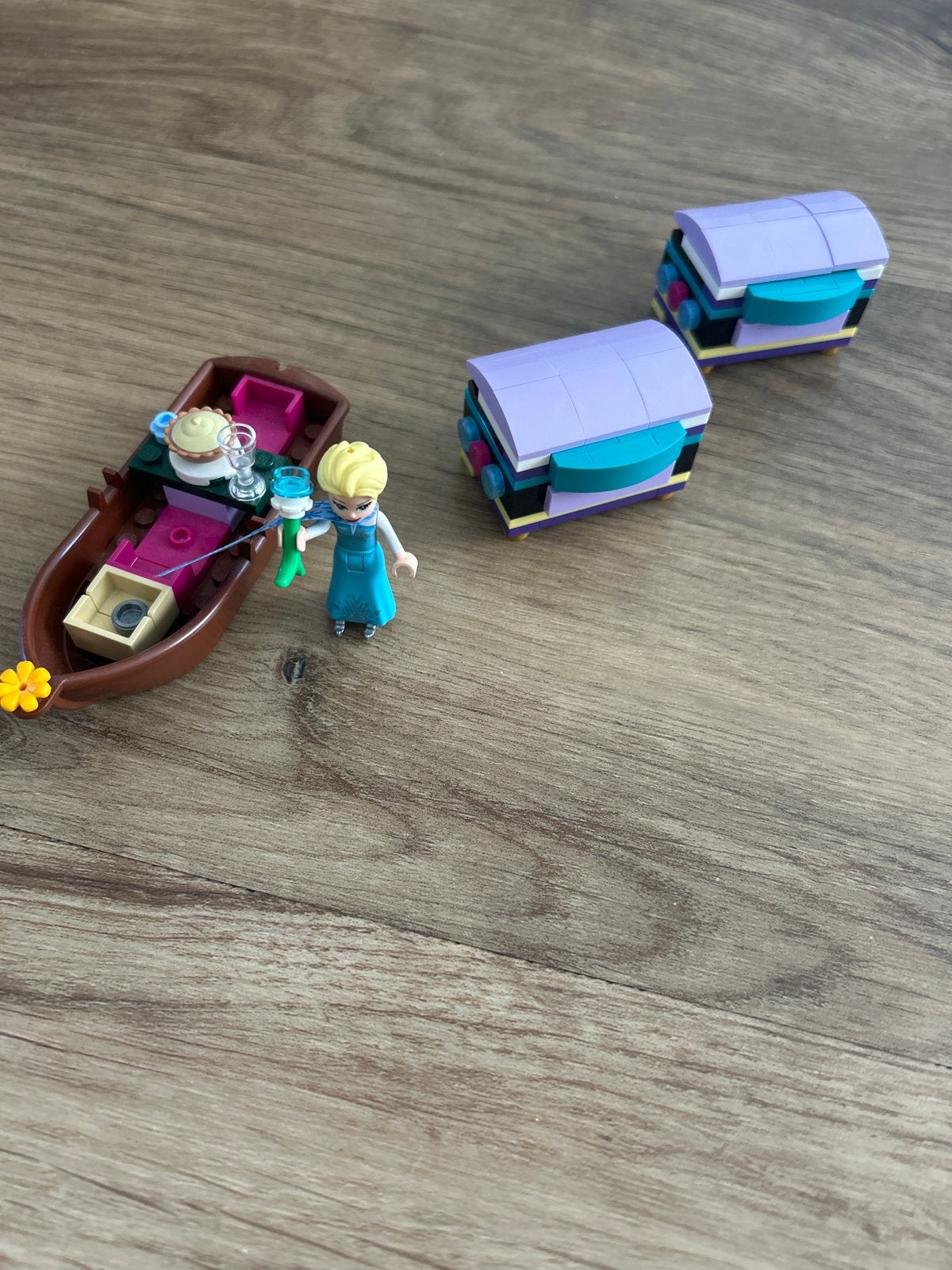 LEGO Disney Frozen Elsa's boot met schatkisten, Ophalen, Gebruikt, Overige merken