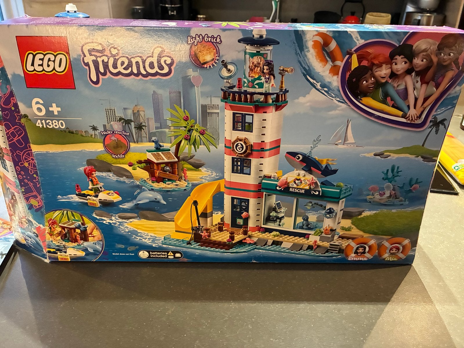 LEGO Friends 41380 Reddingscentrum op de vuurtoren, Ophalen, Lego, Friends, Zo goed als nieuw
