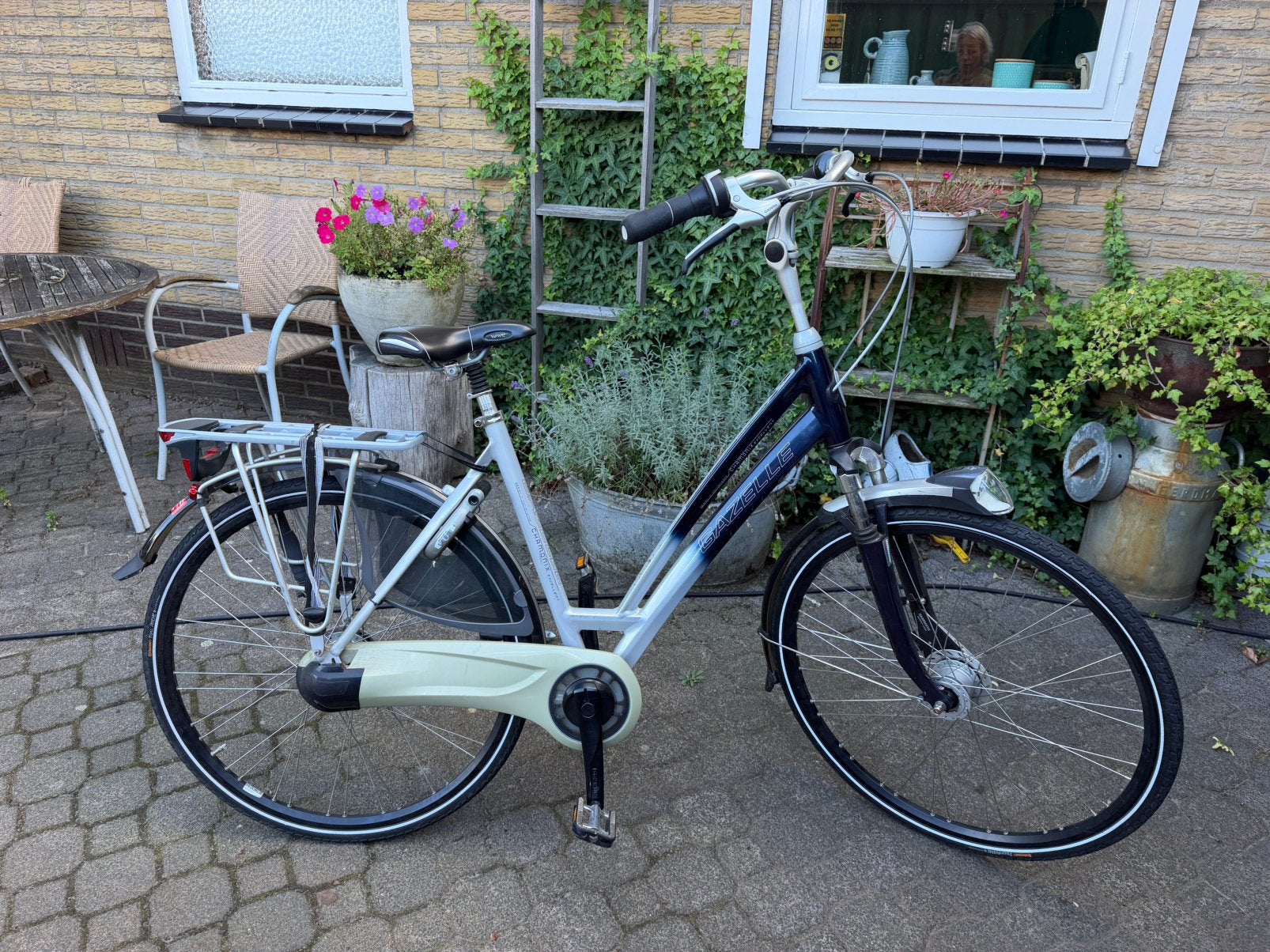Gazelle chamonix, Fietsen en Brommers, Ophalen, Gebruikt, Gazelle, Versnellingen